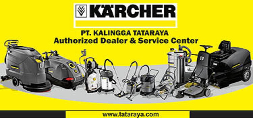 Kalingga Tataraya Distributor Resmi Karcher Produk High Pressure Cleaner Berkualitas