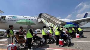 Garuda Indonesia Mengangkut Kepulangan Jamaah Haji Indonesia 2024