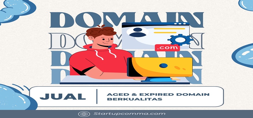 Startupcomma.com: Inilah Platform Jual Aged dan Expired Domain Murah