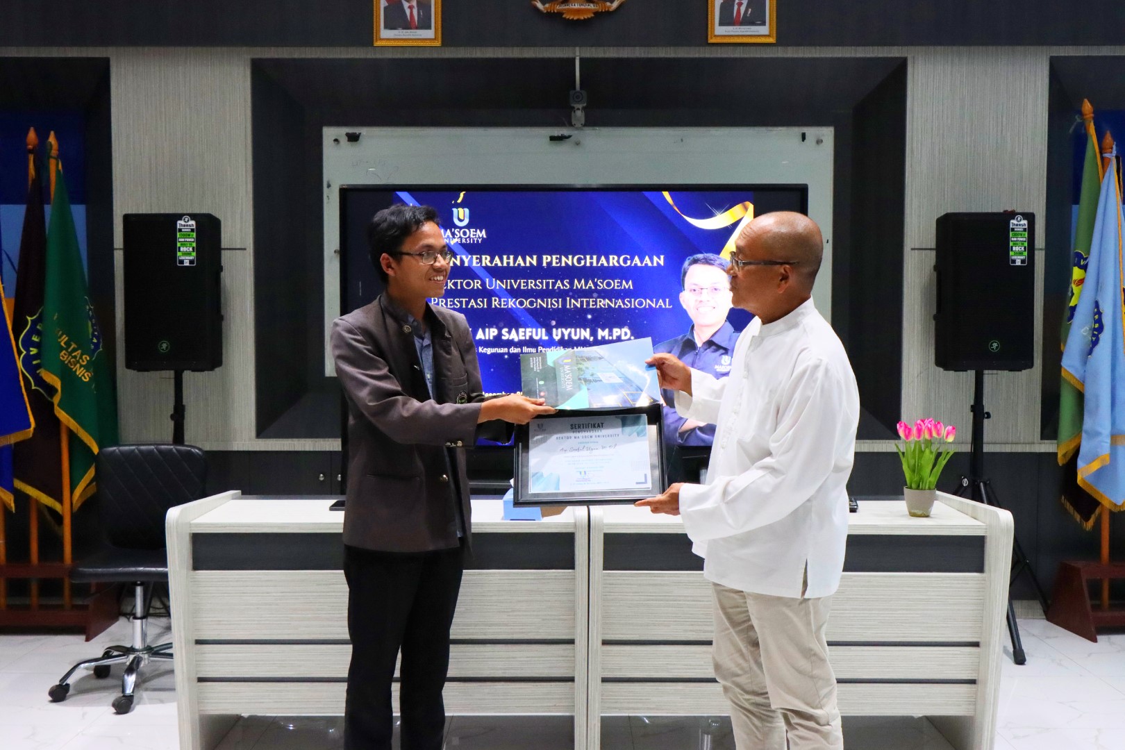 Berikut Dosen Berprestasi Al Ma’soem Aip Saepul Uyun yang Sukses Meraih Penghargaan Internasional Bidang Pendidikan se-Asia